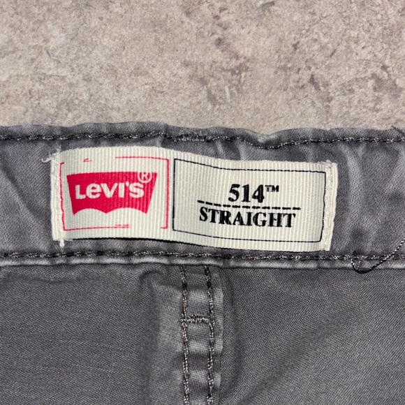 Levi's Boys Gray Jeans 514 Straight - Picture 5 of 6